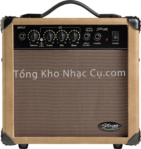 Amply Guitar Acoustic Stagg 10W 230V (AA-UK)